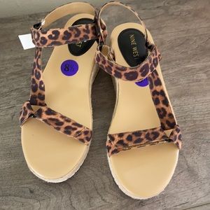 Nine West platform sandals